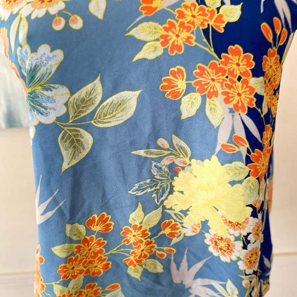 GUESS SLEEVELESS SLIP ON FLORAL SPRING SUMMER TOP SIZE EXTRA SMALL 🌟EUC🌟 - Picture 3 of 14